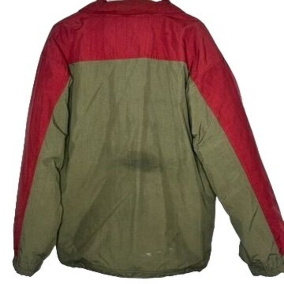 Twist Snowboarding Jacket Mens L Green Red Gorpcore Utility Performance Winter - Picture 2 of 10